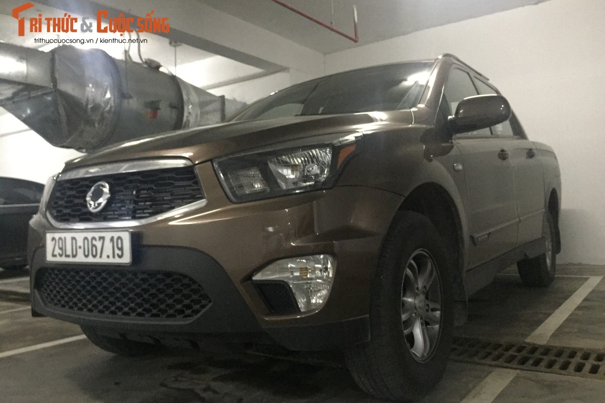 Ban tai SsangYong Actyon gia gan 1 ty tai Ha Noi